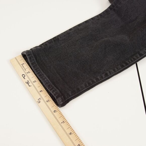 Madewell Relaxed Taper Instacozy Wool Blend Black Jeans Mens Sz 31 - Picture 8 of 13